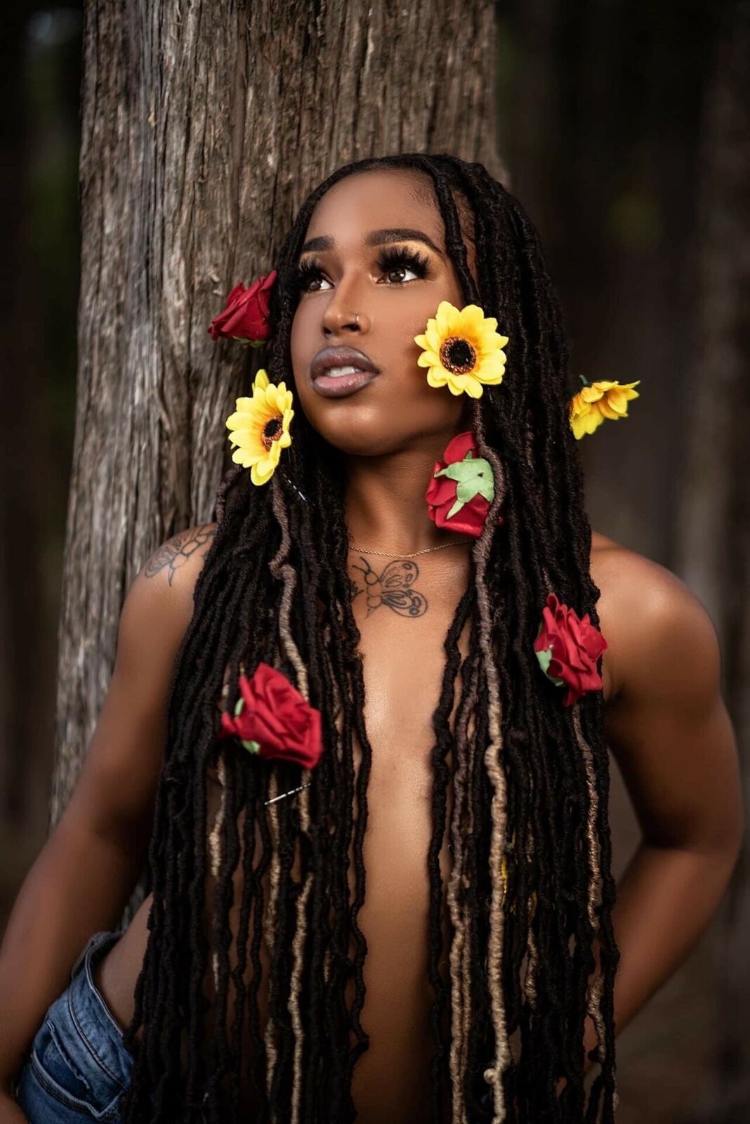 DaToneyia, master braid stylist and owner of Crowned by DayDay