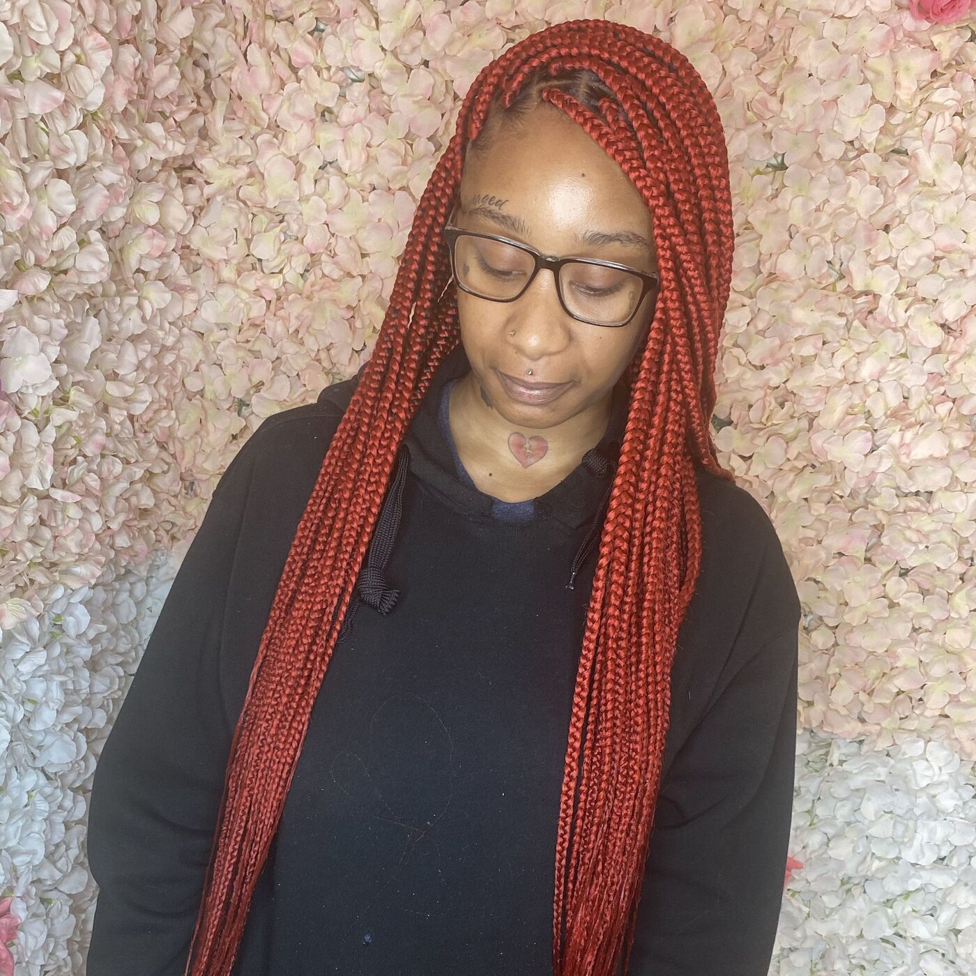 Feed-in braids side profile